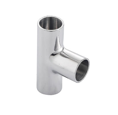 Acessórios de ligação de tubos de aço inoxidável 304 316L de prata para tubos industriais de solda