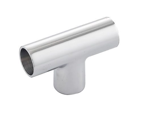 Acessórios de ligação de tubos de aço inoxidável 304 316L de prata para tubos industriais de solda