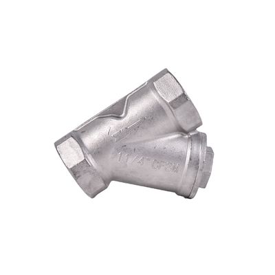Aço inoxidável 201/304 Filtro feminino tipo Y DN50 para filtração ideal