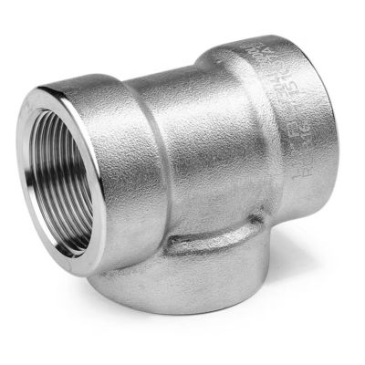 Aço inoxidável 304 316 316L 3000 LB 6000LB Tee forjado para acessórios de tubos de alta pressão
