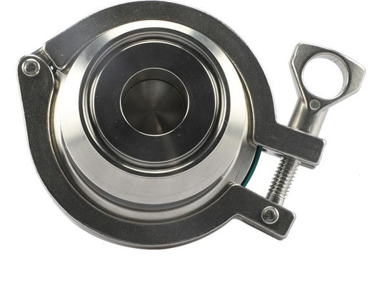 Ra0.8 Superfície Custom Sanitária de aço inoxidável 304 316L Tri Clamp Não Retorno válvula de verificação para meios de água