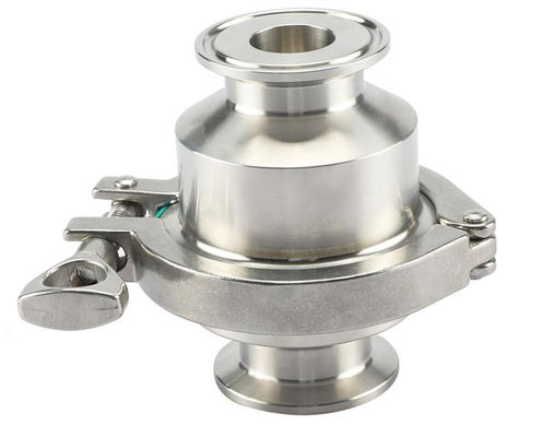 Ra0.8 Superfície Custom Sanitária de aço inoxidável 304 316L Tri Clamp Não Retorno válvula de verificação para meios de água
