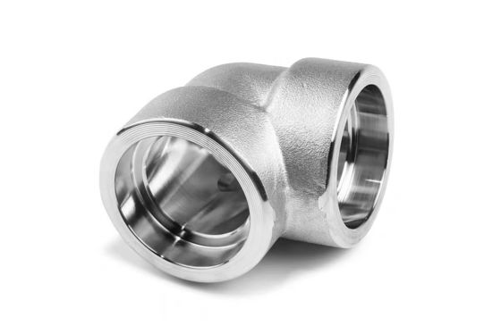 Fittings de tubos forjados WZ ANSI B16.11 45 graus 90 graus SW