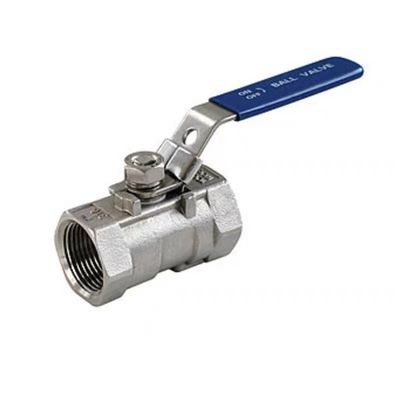 WZSS201 304 316 1 PC válvula de esferas manual de aço inoxidável com bloqueio NPT BSP BSPT 1/4''-4.0