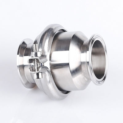 DN15-DN200 Aço inoxidável sanitário 304/316L Tri-clamp válvula de verificação suporte personalizado