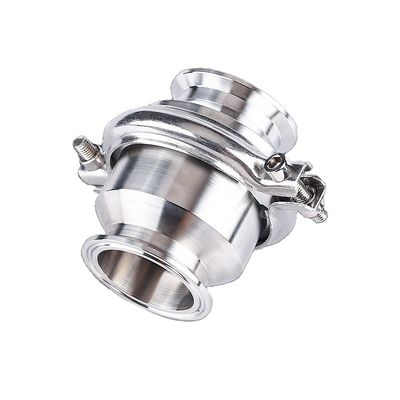 DN15-DN200 Aço inoxidável sanitário 304/316L Tri-clamp válvula de verificação suporte personalizado