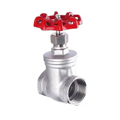 CF8 válvula de saída manual de rosca interna para óleo de gás hidrográfico DN5-DN200 Código de cabeça cilíndrico