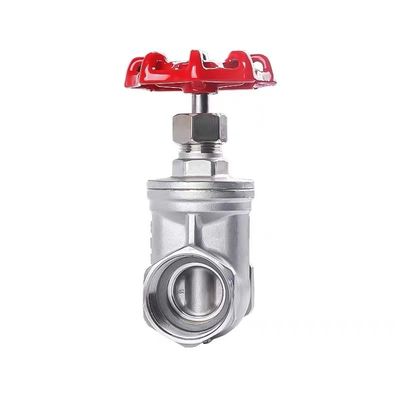 CF8 válvula de saída manual de rosca interna para óleo de gás hidrográfico DN5-DN200 Código de cabeça cilíndrico