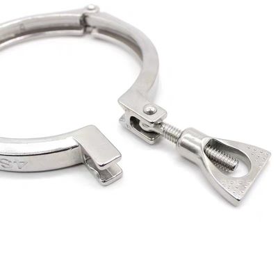 Suporte personalizado de três peças de pinça Ferrule aço inoxidável 304 316 316L DIN SMS 3A