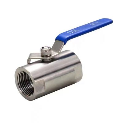 Válvula de esferas largas com rosca de aço inoxidável de alta temperatura 201 NPT BSP para parafuso interno