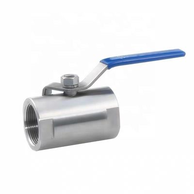 Válvula de esferas largas com rosca de aço inoxidável de alta temperatura 201 NPT BSP para parafuso interno