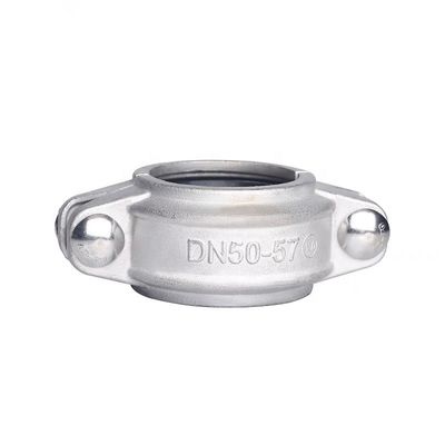 Forjado de aço inoxidável 304 316 316L de alta pressão em ranhuras tubulação conjunta pinça 1"-4" DN25-DN100