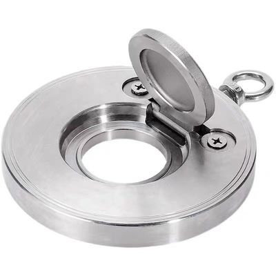 304 316 válvula de controlo de balanço de wafer fina de aço inoxidável para aplicações industriais