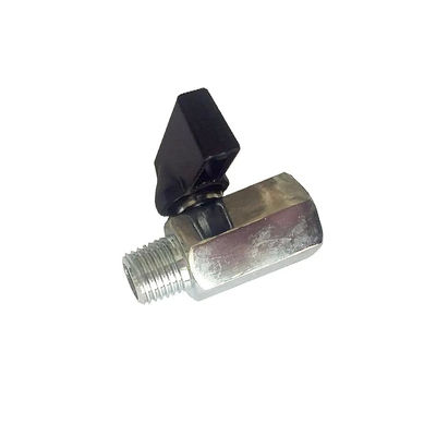 Mini Brass Ball Valve BSP Homem para Mulher Small Shutoff Valve 1/8 "para fins gerais