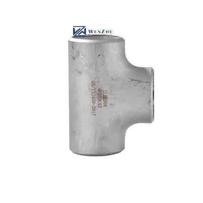 "-4" DN25-DN100 Forjado de aço inoxidável 304 316 Solução de tee redondo SCH40S ASTM B423 825 ASTM B16.9