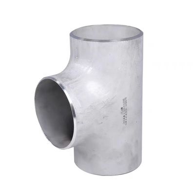 "-4" DN25-DN100 Forjado de aço inoxidável 304 316 Solução de tee redondo SCH40S ASTM B423 825 ASTM B16.9