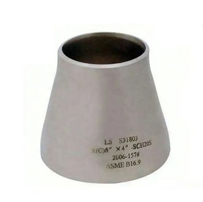 Aço inoxidável 304 316 316L Redutor excêntrico concêntrico DN25-DN100 Prata 1/4'-4'0