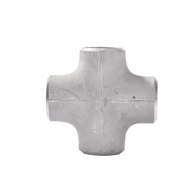 Acero inoxidável SCH40S Tubos de soldadura de traseira com conector transversal de 4 vias de 1 "-4" DN25-DN100