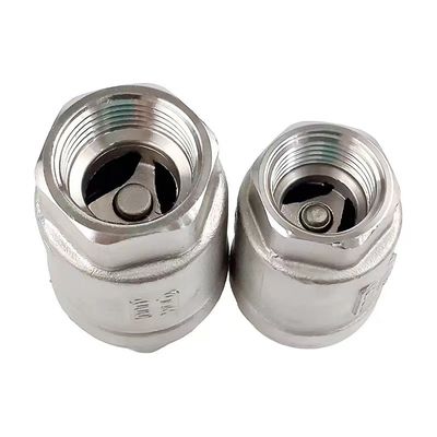 1/4''-4.0' Fêmea válvula de controlo vertical de rosca H12 com material de aço inoxidável 201