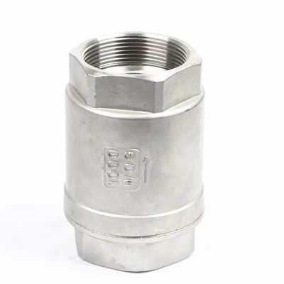 1/4''-4.0' Fêmea válvula de controlo vertical de rosca H12 com material de aço inoxidável 201