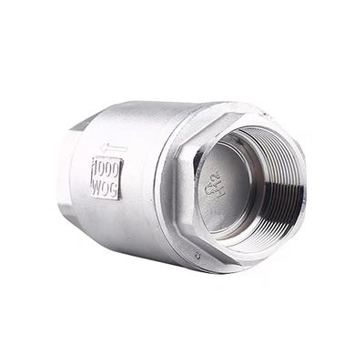 1/4''-4.0' Fêmea válvula de controlo vertical de rosca H12 com material de aço inoxidável 201