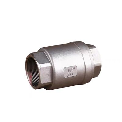 1/4''-4.0' Fêmea válvula de controlo vertical de rosca H12 com material de aço inoxidável 201