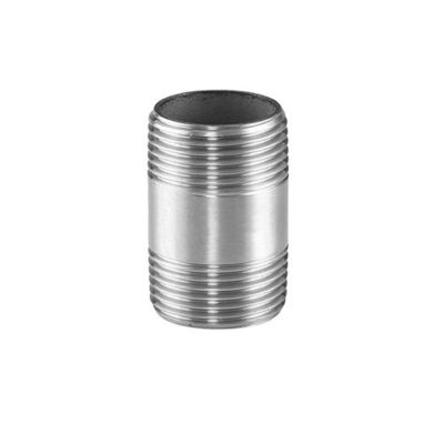 Tubos de aço inoxidável Ss304 Ss316 acoplamento de fios masculinos com superfície de polimento de espelho