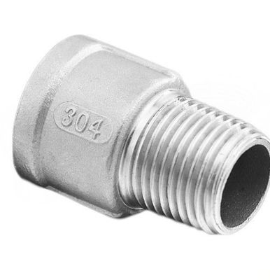 Aço inoxidável 201/304 Socket Tubos de fios masculinos e femininos com encaixe com projeto reto