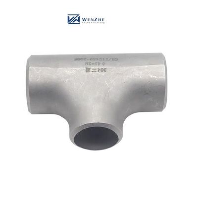 304 316 316L de aço inoxidável Tee reto forjado Sch40 tubo de montagem cotovelo para geral