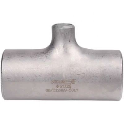 304 316 316L de aço inoxidável Tee reto forjado Sch40 tubo de montagem cotovelo para geral