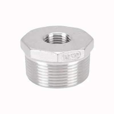 Redução masculina para feminina NPT de aço inoxidável 201 304 316 Acessórios de tubos com suporte OEM