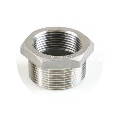 Redução masculina para feminina NPT de aço inoxidável 201 304 316 Acessórios de tubos com suporte OEM