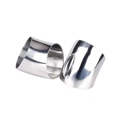 Aço inoxidável padrão ANSI 304 316 316L Soldado com cotovelo 45 graus 15-325