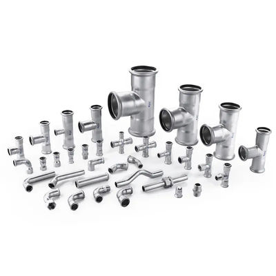 Suporte personalizado OEM Ferro fundido galvanizado Fitação de tubos de ferro maleável