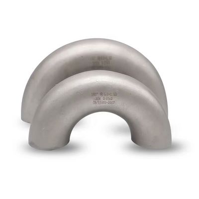 Soldado a 180 graus com cotovelo em aço inoxidável 304 316 316 L para tubos de tamanhos iguais 1/4''-4.0