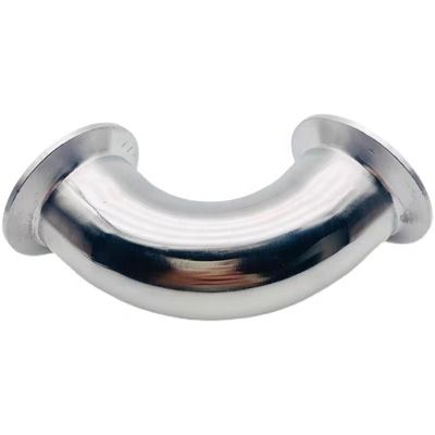 WZ aço inoxidável sanitário 304 316 90 graus de tubo Cotovelo com código cabeça cilíndrica