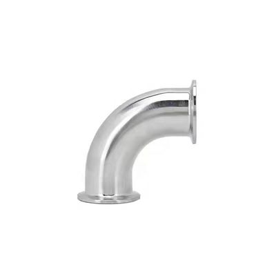 WZ aço inoxidável sanitário 304 316 90 graus de tubo Cotovelo com código cabeça cilíndrica