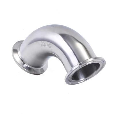 WZ aço inoxidável sanitário 304 316 90 graus de tubo Cotovelo com código cabeça cilíndrica