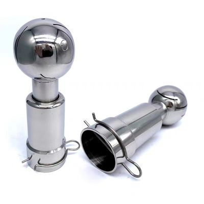 304 e 316l Bolas de pulverização de prata para limpeza eficaz de tanques de cerveja de aço inoxidável