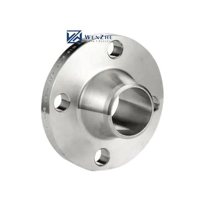 Aço inoxidável 304 316 Código de cabeça Flange WN cilíndrica para conexões de longa duração