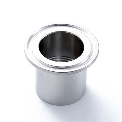 Espelho polido 304 316L de aço inoxidável sanitário Tri Clamp Fêmea Filamento de tubo adaptador de ajuste
