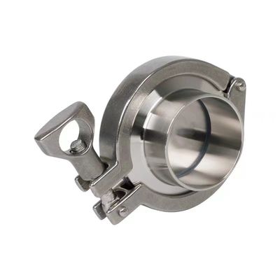 Aço inoxidável 316 304 Tri Clamp 3A Ferrule Cego Cap Final Conjunto para equipamentos sanitários