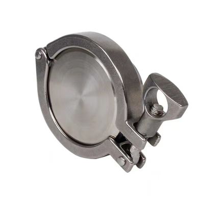 Aço inoxidável 316 304 Tri Clamp 3A Ferrule Cego Cap Final Conjunto para equipamentos sanitários