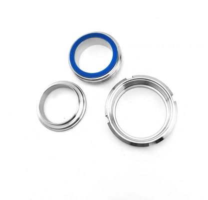 Aço inoxidável SS304 SS316L SMS Standard Welding Sanitary Union para produtos lácteos de qualidade alimentar