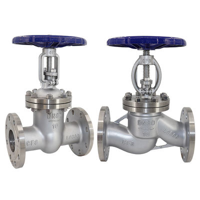 Manual certificado ISO9001 RTS J41W-16P de aço inoxidável 304 2" API Flanged Globe Valve