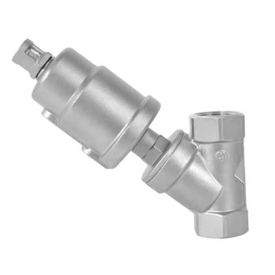 Válvula de assento de ângulo de aço inoxidável versátil 304 316 para diferentes aplicações 1/8"-4
