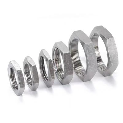 1/4''-4.0' NPT BSP BSPT WZ SS 201 304 316 Filamento redondo pequeno Hexagonal raiz fina de noz