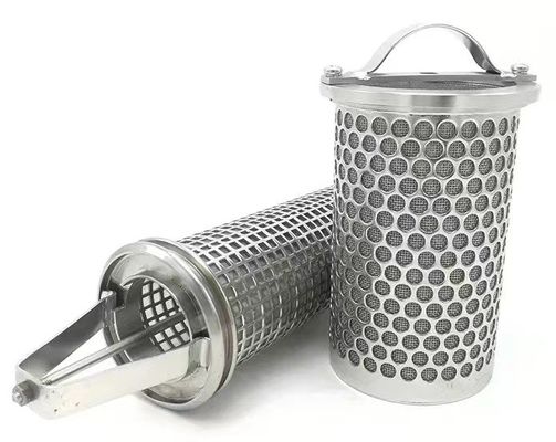WZ Filtro de aço inoxidável para cestas de filtro industrial e suporte personalizado ODM