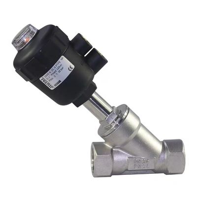 Válvula de assento de ângulo de aço inoxidável versátil 304 316 para diferentes aplicações 1/8"-4