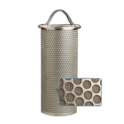 WZ Filtro de aço inoxidável para cestas de filtro industrial e suporte personalizado ODM